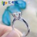 Cross Border Tiktok Kwai Online Red Broadcast Eight Heart Eight Arrow Zircon Imitation Moissanite Ring Wholesale For Women And Men Six Claw Wedding Ring