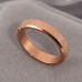 Cross Border European And American 18k Titanium Steel Ring, Female Plain Ring, Non Fading, Niche Couple, Stainless Steel Thin Ring, Tail Ring Accessory