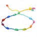 Cross Border Hot Selling Multicolor Friendship Bracelet Parent-Child Friendship Bracelet Male And Female Teenagers' Primordial Year Red Rope Bracelet