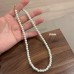 Shi Jia Quality French Vintage Fever Same Style Pearl Necklace Small And Luxury Clavicle Chain Simple And Versatile Neckchain