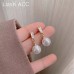 925 Silver Needle Earrings Women's Floor Stand Night Market Source Korean Fashion New Fashion Earrings Factory Wholesale Earrings