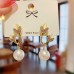 S925 Silver Needle Korean Version New Flower Pearl Earrings Female Tiktok Simple Temperament Design Earrings Earrings