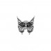 Europe And America Cross Border New Creative Dark Retro Rabbit Butterfly Ring Fashion Hip Hop Joker Death Ring Female