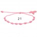 Cross Border Hot Selling Multicolor Friendship Bracelet Parent-Child Friendship Bracelet Male And Female Teenagers' Primordial Year Red Rope Bracelet