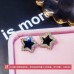 925 Silver Needle Exquisite Bow Star Earrings High Grade Light Luxury Pearl Earrings Temperament French Minority Earrings