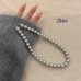 Shi Jia Quality French Vintage Fever Same Style Pearl Necklace Small And Luxury Clavicle Chain Simple And Versatile Neckchain