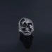 Europe And America Cross Border New Creative Dark Retro Rabbit Butterfly Ring Fashion Hip Hop Joker Death Ring Female