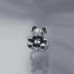 Europe And America Cross Border New Creative Dark Retro Rabbit Butterfly Ring Fashion Hip Hop Joker Death Ring Female