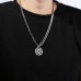 New European And American Women's Hip Hop Double Layer Layered Titanium Steel Geometric Necklace Design Sense Jewelry Trend INS Necklace For Women