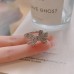 South Korea Light Luxury Zircon High Grade Sense Ring For Women's Fashion Crowd Personalized Versatile Online Red Open Ring Handicrafts Wholesale