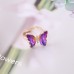 European And American New Gradual Butterfly Ring Women's Personality Trend INS Women's Ring Fashion Temperament Handpiece R16