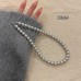 Shi Jia Quality French Vintage Fever Same Style Pearl Necklace Small And Luxury Clavicle Chain Simple And Versatile Neckchain