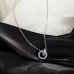 New Korean Fashion Style Roman Necklace Women's Rose Gold Plated Lock Bone Chain Short Chain Jewelry Gift