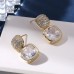 925 Silver Needle Earrings Women's Floor Stand Night Market Source Korean Fashion New Fashion Earrings Factory Wholesale Earrings