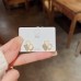 925 Silver Needle Exquisite Bow Star Earrings High Grade Light Luxury Pearl Earrings Temperament French Minority Earrings