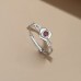 Original Thorn And Rose S925 Silver Couple Ring Ins Simple, Luxury, And Small Design Men's And Women's Electroplated Ring