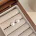 925 Sterling Silver Mermaid Concubine Pearl Earrings Female Earrings Ins Exquisite And Versatile, High End, Fantastic, Light Luxury, Sweet Earrings